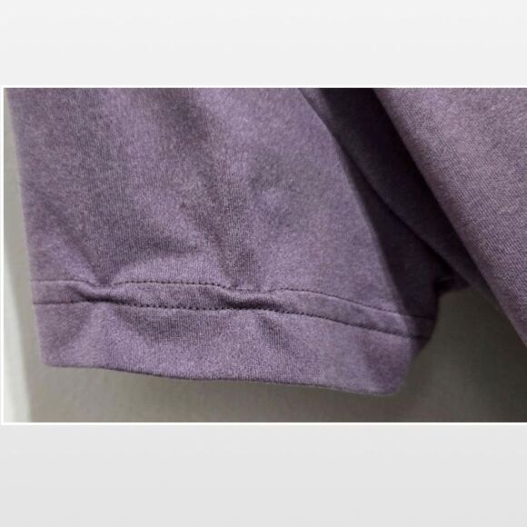 Adidas T-Shirt Top Womens Medium Purple Athletic Sports Short Sleeve Tee - Picture 13 of 14